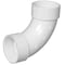 Charlotte Pipe And Foundry Charlotte Pipe Schedule 40 3 in. Hub X 3 in. D Hub PVC Long Sweep Elbow 1 pk PVC003041000 - alternate 1